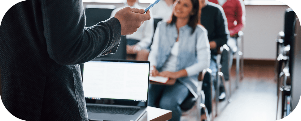 collage-of-speakers-and-attendees-at-tech-talks-and-discussions